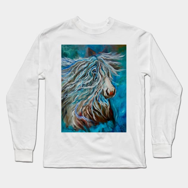 Roan Stallion 11 Long Sleeve T-Shirt by jennyleeandjim